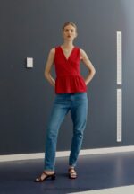 Z62T446 Women Anna Field Top Pink - Image 2