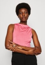 Z62T448 Women Anna Field Top Pink - Image 4