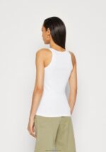 Z62T449 Women Anna Field 2 Pack Top Blue/White/White - Image 3