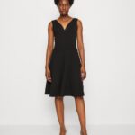 Z62T44 Women Anna Field Jersey Dress Black