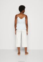 Z62T450 Women Anna Field Top Light Blue/White - Image 3