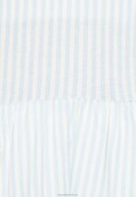 Z62T450 Women Anna Field Top Light Blue/White - Image 6