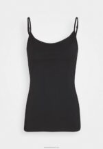 Z62T452 Women Anna Field 2 Pack Top Black - Image 3