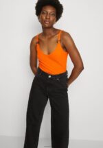Z62T455 Women Anna Field Top Orange - Image 4