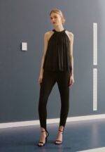 Z62T457 Women Anna Field Top Black - Image 2