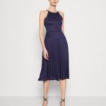 Z62T45 Women Anna Field Cocktail Dress Party Dress Dark Blue