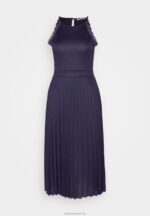 Z62T45 Women Anna Field Cocktail Dress Party Dress Dark Blue - Image 5