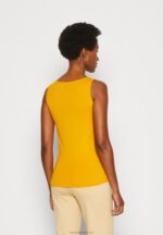 Z62T461 Women Anna Field Top Dark Yellow - Image 3