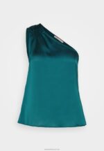 Z62T462 Women Anna Field Top Dark Green - Image 5
