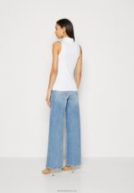 Z62T465 Women Anna Field Top White - Image 3