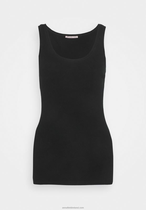 Z62T468 Women Anna Field Basic Tank 3Er Pack Top Black/Black/Black - Image 2