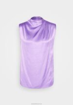 Z62T469 Women Anna Field Top Lilac - Image 5