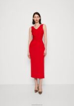Z62T46 Women Anna Field Jersey Dress Red