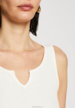 Z62T470 Women Anna Field Top Off-White - Image 6