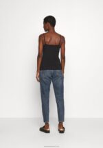 Z62T471 Women Anna Field 2 Pack Top Black/Black - Image 3