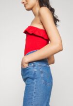 Z62T473 Women Anna Field Top Red - Image 8
