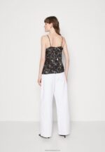 Z62T477 Women Anna Field Top Black/White - Image 3