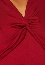 Z62T480 Women Anna Field Top Dark Red - Image 6