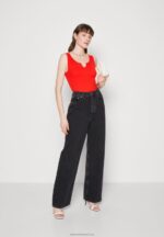 Z62T482 Women Anna Field Top Red - Image 2