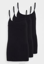 Z62T483 Women Anna Field 3Er Pack Top Black/Black/Black - Image 6