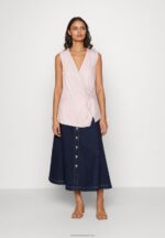 Z62T489 Women Anna Field Top Pink - Image 2