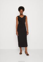 Z62T48 Women Anna Field Jersey Dress Black