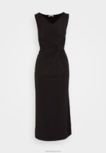 Z62T48 Women Anna Field Jersey Dress Black - Image 5