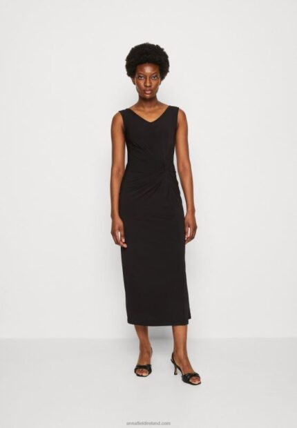 Z62T48 Women Anna Field Jersey Dress Black