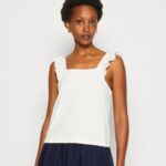 Z62T491 Women Anna Field Top White