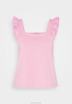Z62T495 Women Anna Field Top Pink - Image 5