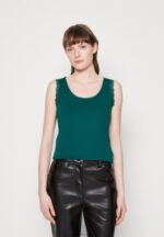 Z62T499 Women Anna Field Top Dark Green