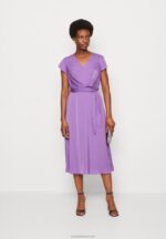 Z62T49 Women Anna Field Cocktail Dress Party Dress Purple - Image 2