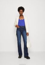 Z62T501 Women Anna Field Top Dark Blue - Image 2
