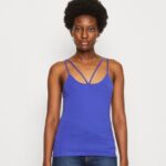 Z62T501 Women Anna Field Top Dark Blue