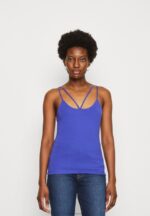 Z62T501 Women Anna Field Top Dark Blue