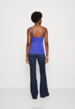 Z62T501 Women Anna Field Top Dark Blue - Image 3