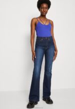 Z62T501 Women Anna Field Top Dark Blue - Image 4