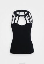 Z62T506 Women Anna Field Top Black - Image 2
