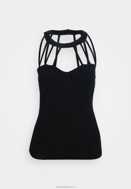 Z62T506 Women Anna Field Top Black
