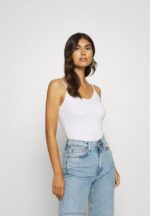 Z62T507 Women Anna Field 2 Pack Top White/Black - Image 2