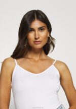 Z62T507 Women Anna Field 2 Pack Top White/Black - Image 6