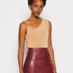 Z62T509 Women Anna Field Top Light Brown