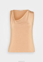 Z62T509 Women Anna Field Top Light Brown - Image 5