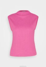 Z62T511 Women Anna Field Top Pink - Image 5