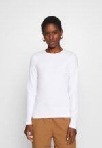 Z62T515 Women Anna Field 2 Pack Long Sleeved Top White/Black - Image 4