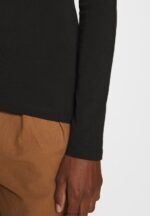 Z62T515 Women Anna Field 2 Pack Long Sleeved Top White/Black - Image 7