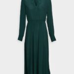 Z62T51 Women Anna Field Cocktail Dress Party Dress Dark Green