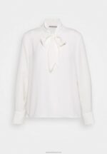 Z62T521 Women Anna Field Long Sleeved Top Off-White