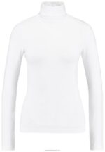 Z62T527 Women Anna Field Long Sleeved Top White - Image 4