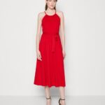 Z62T52 Women Anna Field Jersey Dress Red